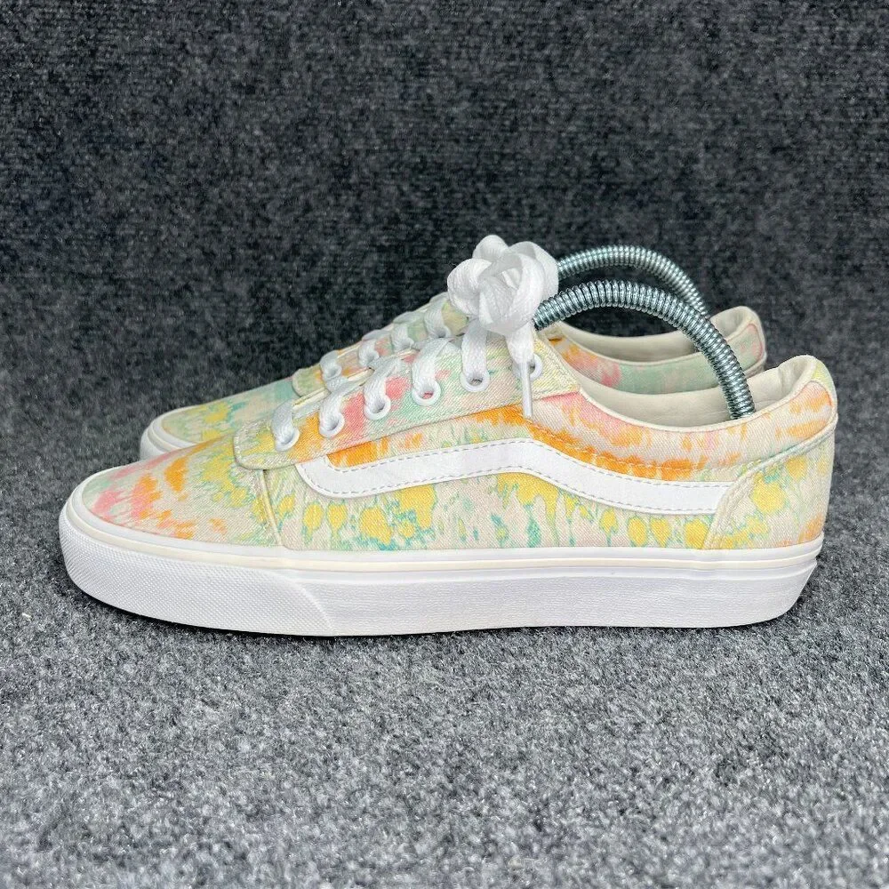 Vans Old Skool Shoes Women's Size 9 Tie Dye Low‎ Lace Up Retro Skate Sneakers - Picture 4 of 11